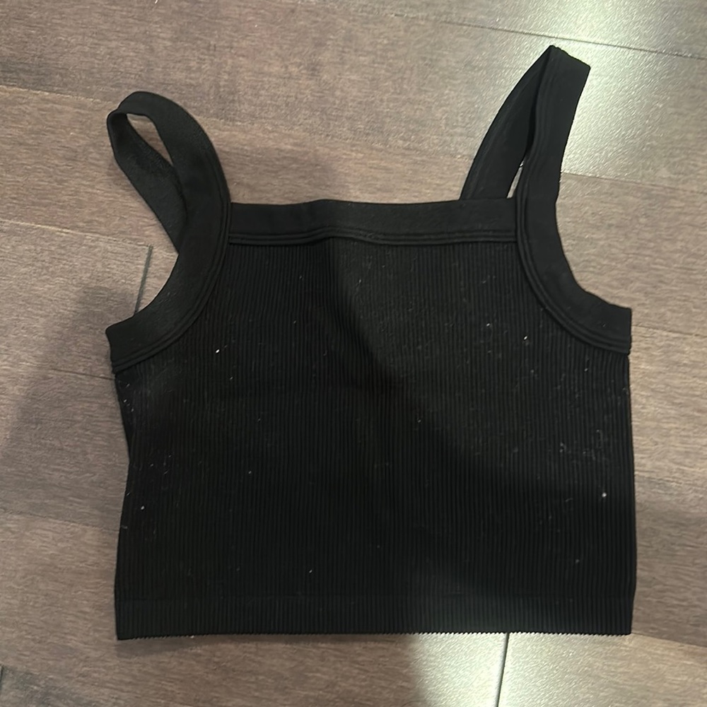 2 ribbed cotton on tops